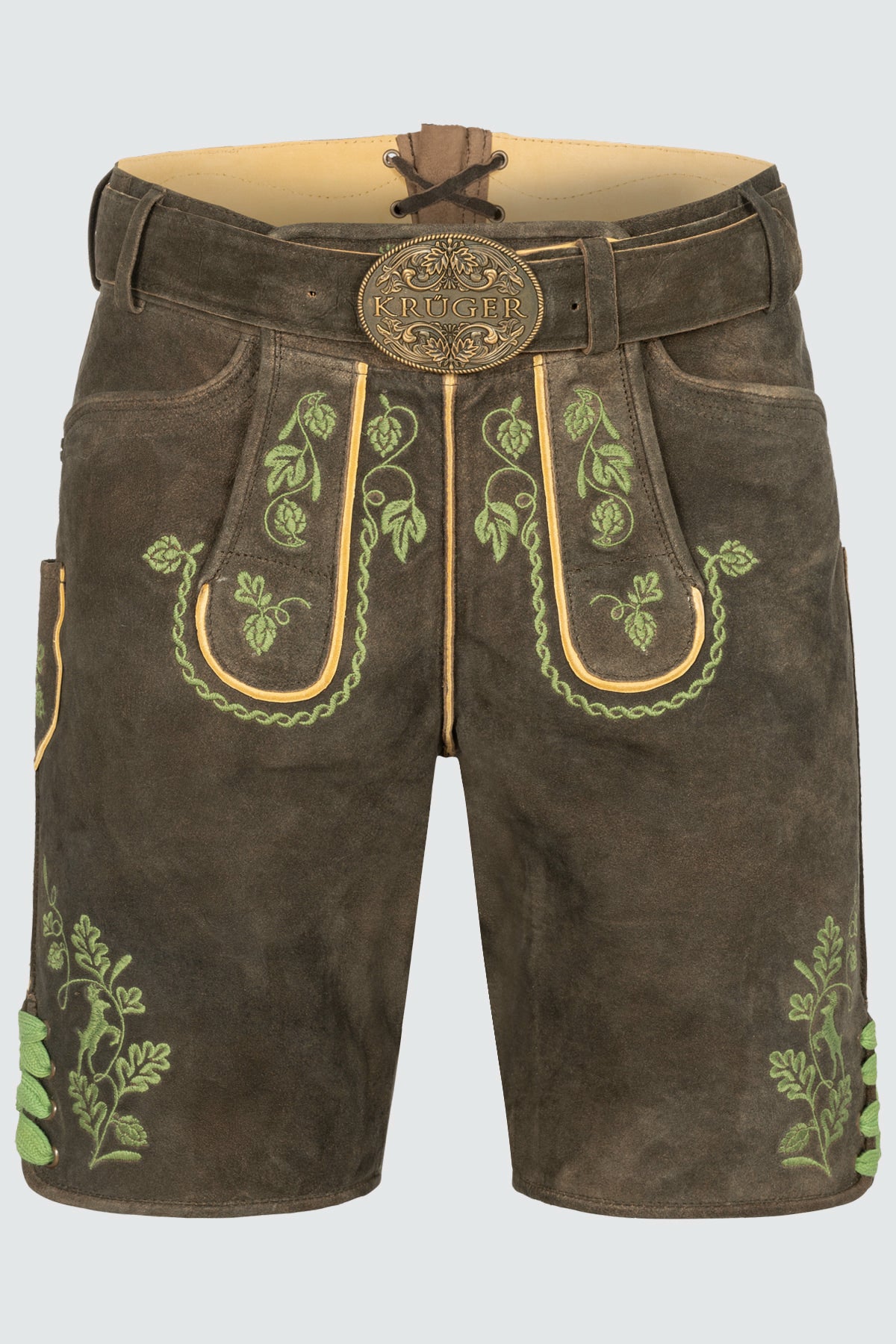 Kruger Cassius lederhosen brown